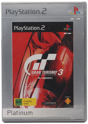 Gran Turismo 3: A-spec (Platinum) (PS2)