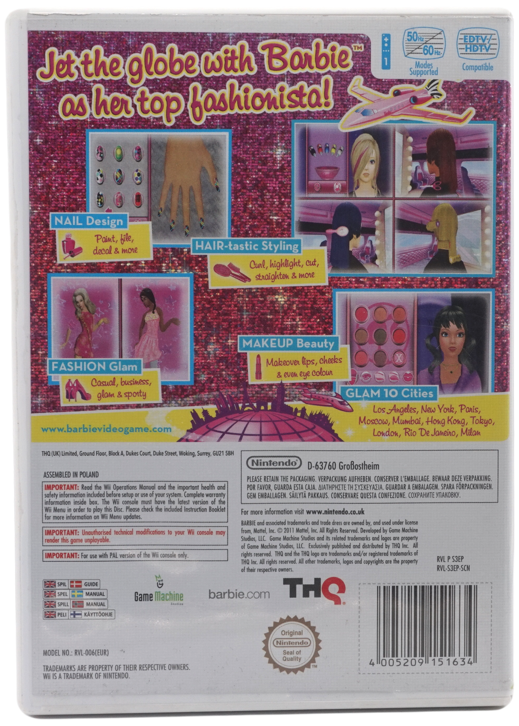 Barbie : Jet, Set & Style (Wii)
