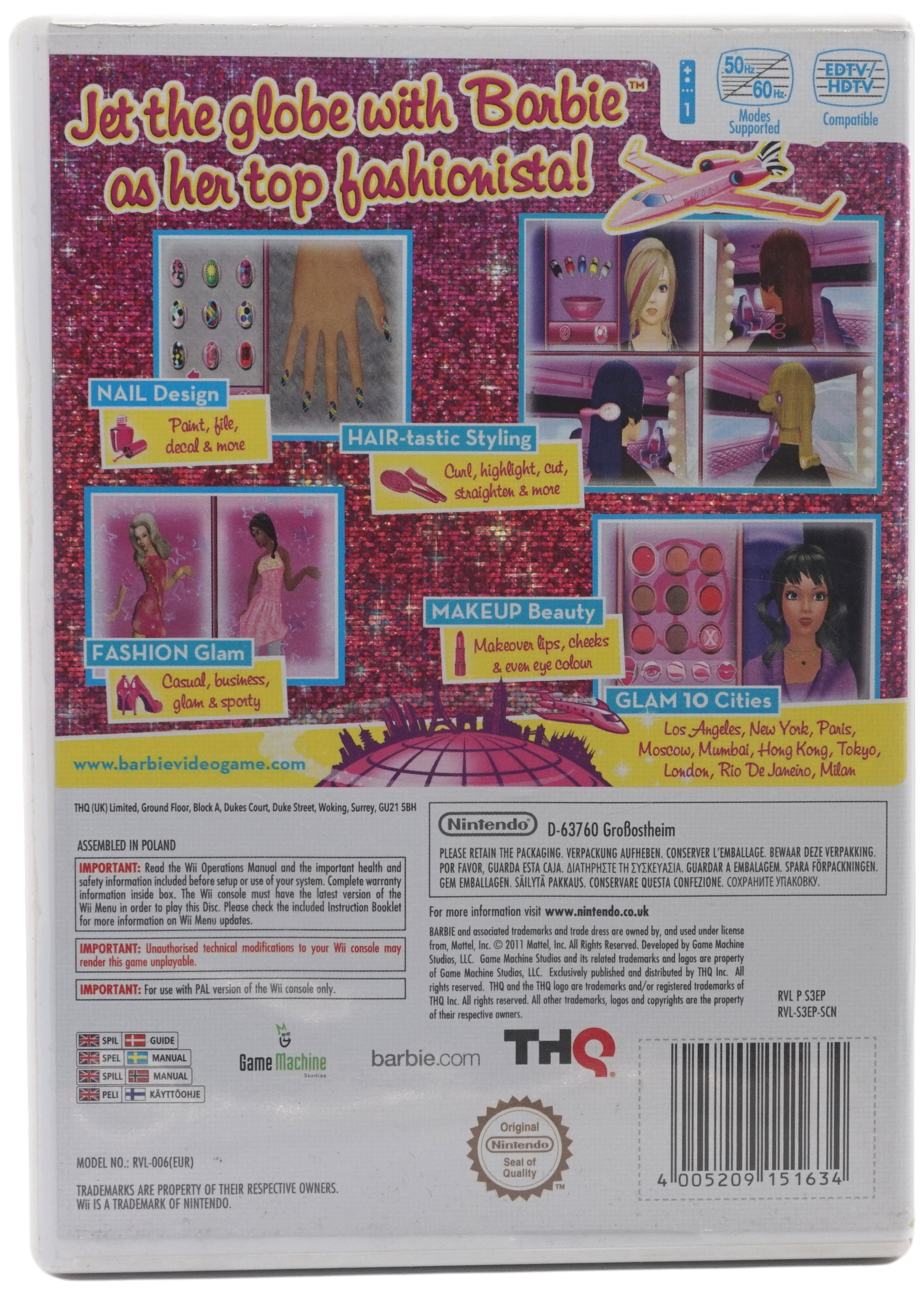 Barbie : Jet, Set & Style (Wii)