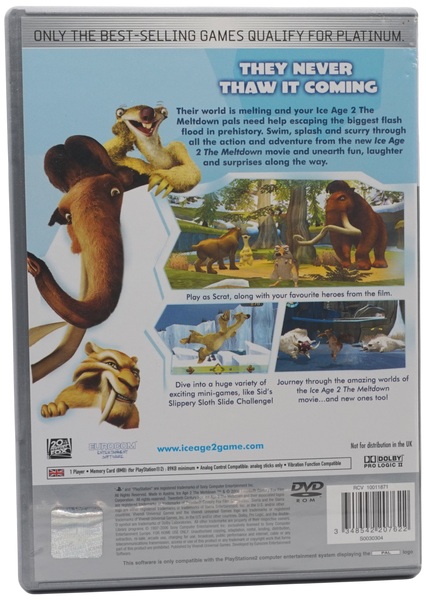 Ice Age 2 : The Meltdown (Platinum) (PS2)