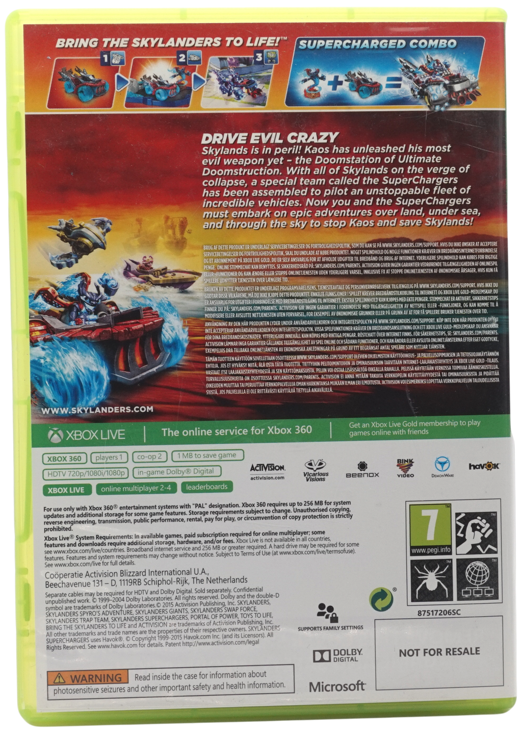 Skylanders : SuperChargers (Xbox 360)
