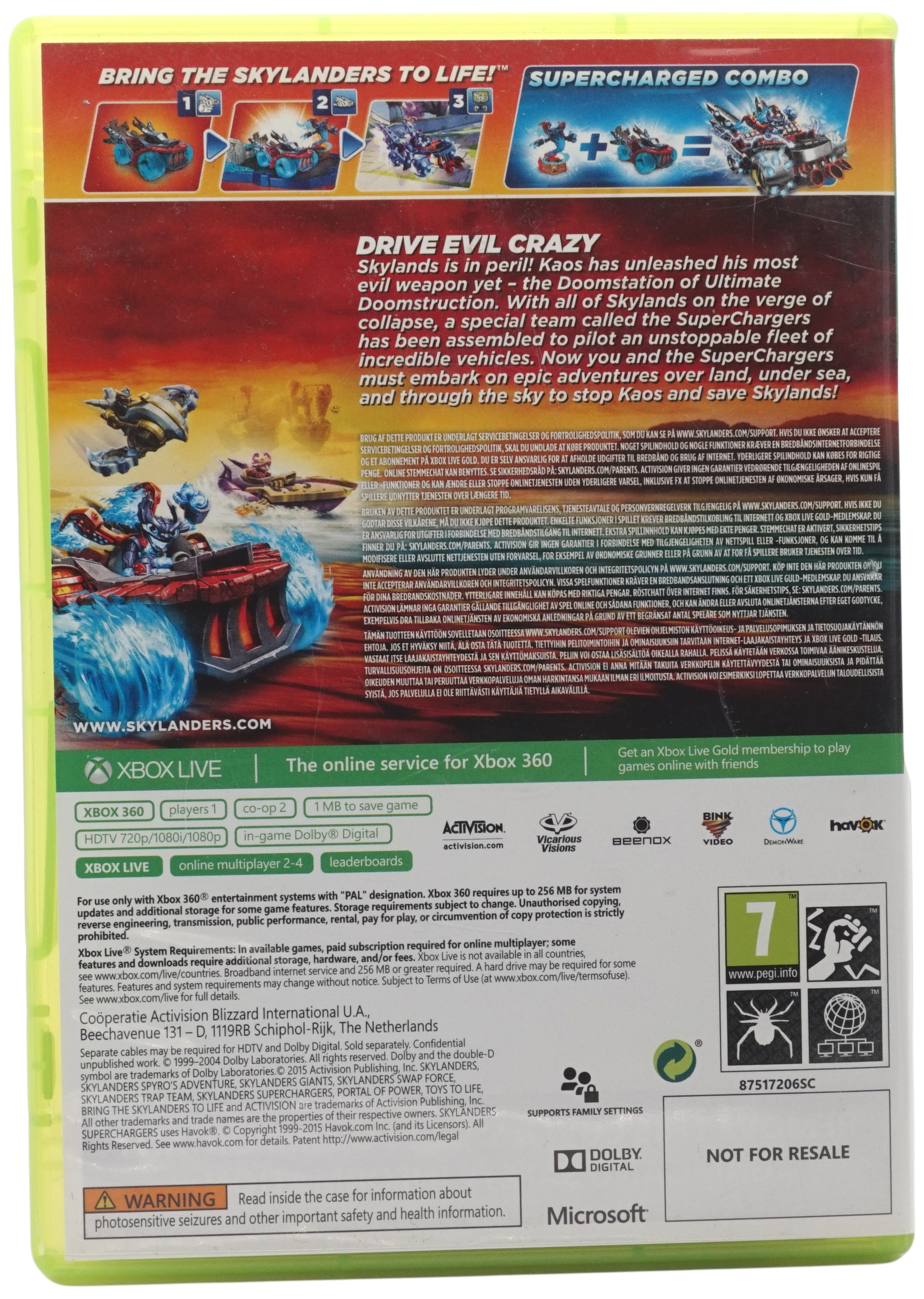 Skylanders : SuperChargers (Xbox 360)