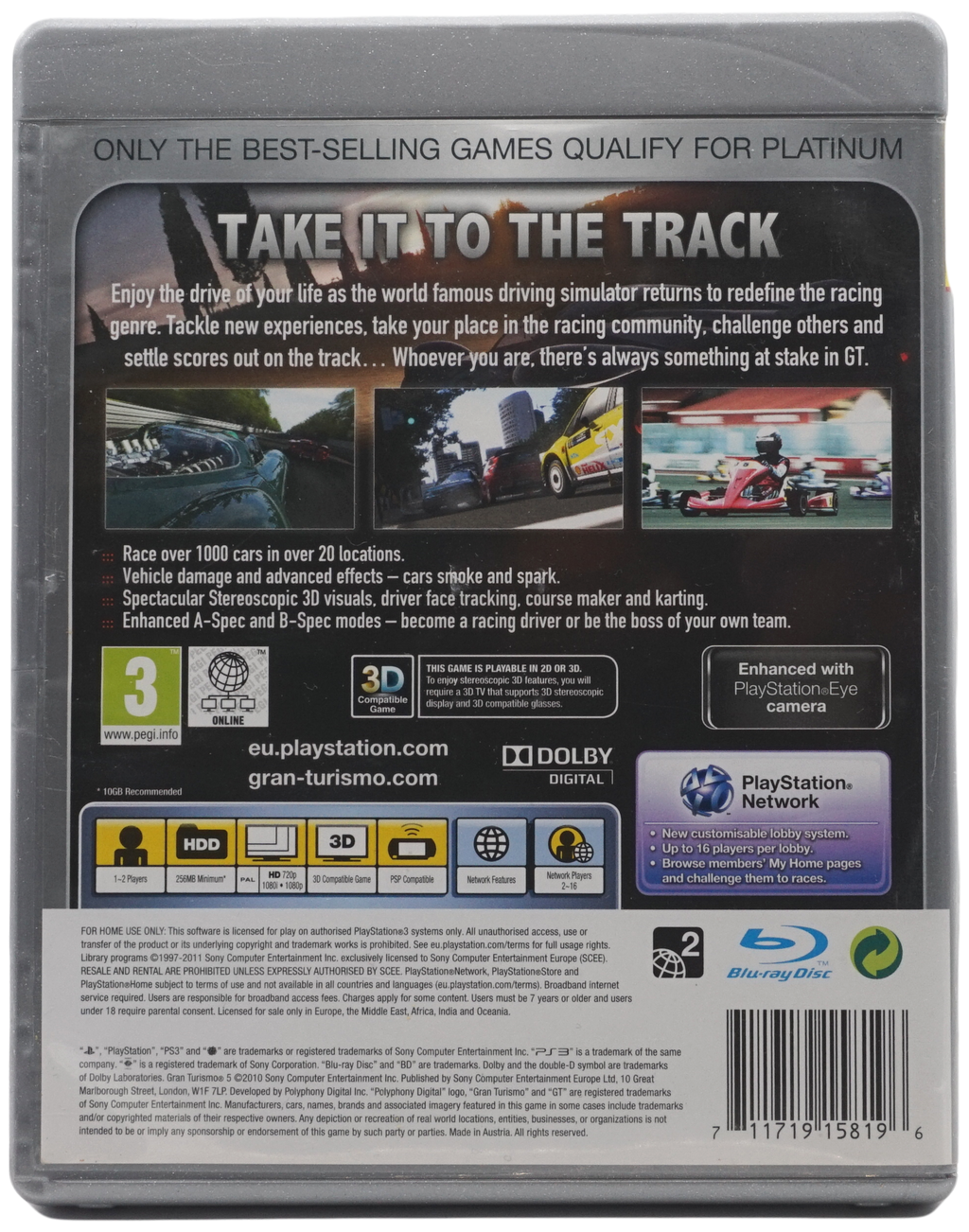 Gran Turismo 5 (Platinum) (PS3)