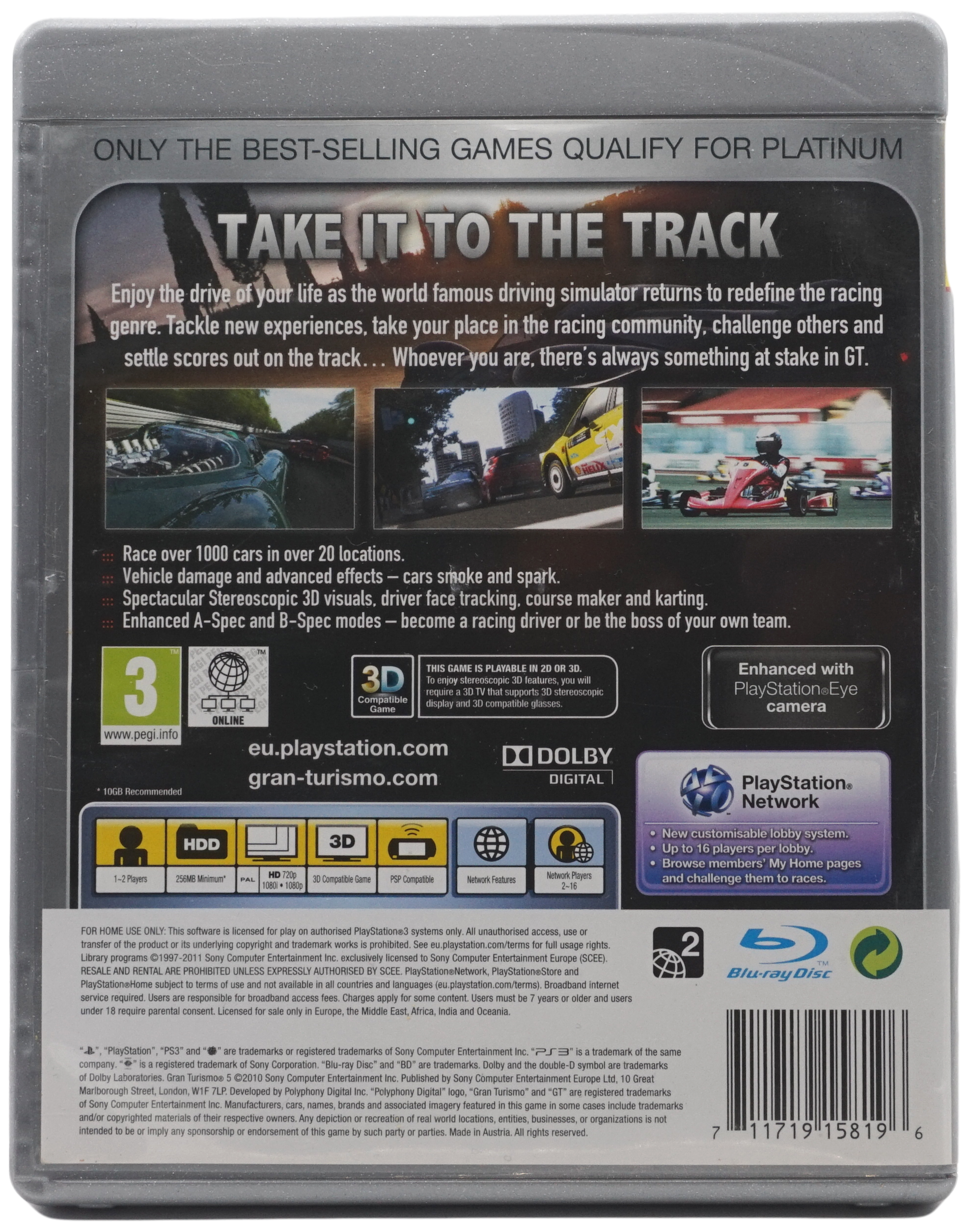 Gran Turismo 5 (Platinum) (PS3)