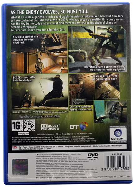 Tom Clancy’s Splinter Cell : Chaos Theory (PS2)