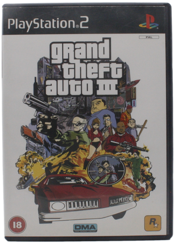 Grand Theft Auto III - U. Manual (PS2)