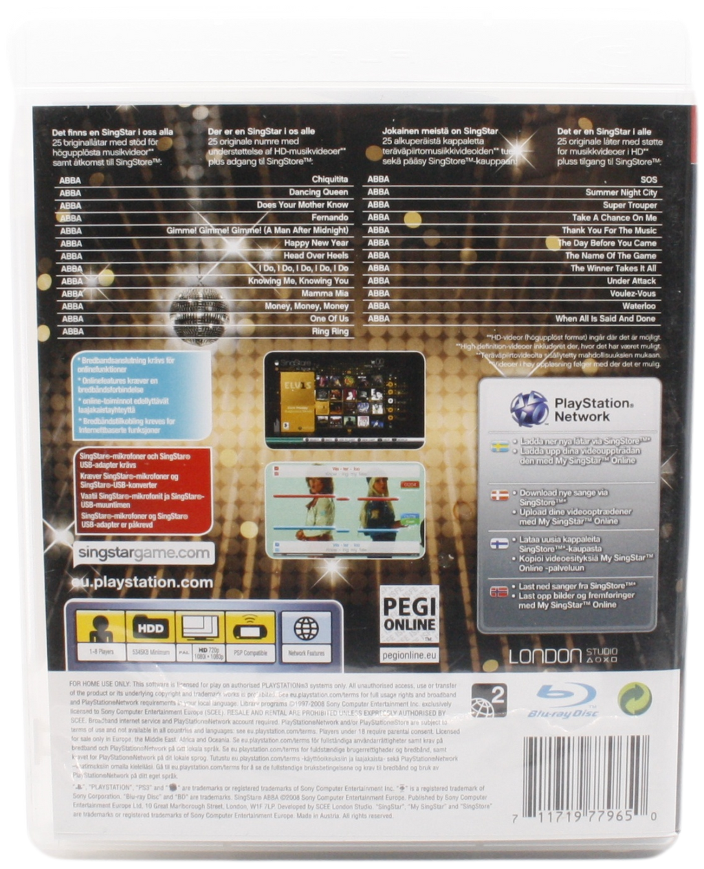 SingStar : ABBA (PS3)