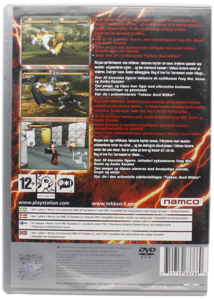 Tekken 5 (Platinum) (PS2)