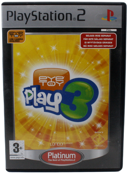 EyeToy : Play 3 (Platinum) (PS2)