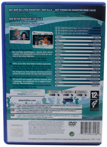 SingStar : Pop Hits (PS2)