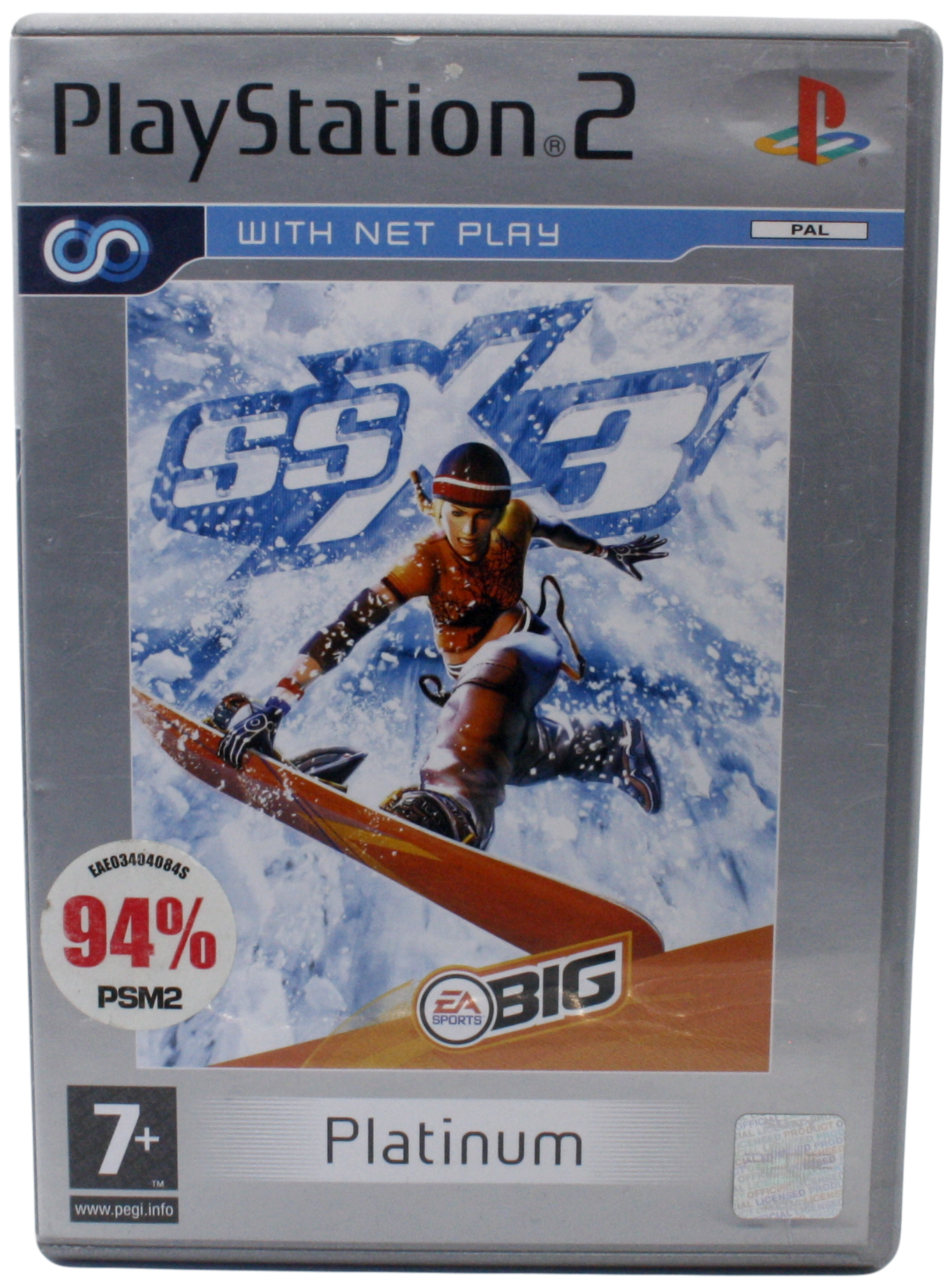 SSX 3 U.Manual (Platinum) (PS2)