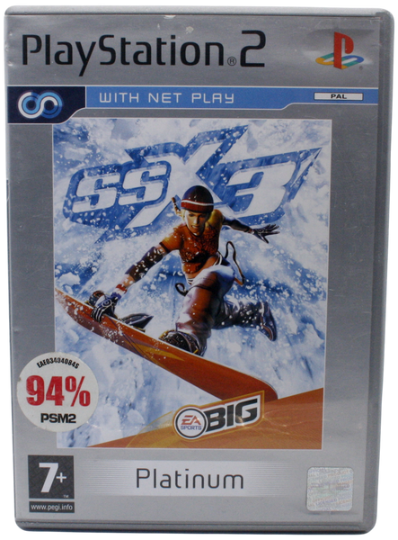 SSX 3 U.Manual (Platinum) (PS2)