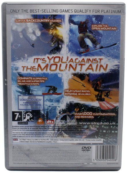 SSX 3 U.Manual (Platinum) (PS2)