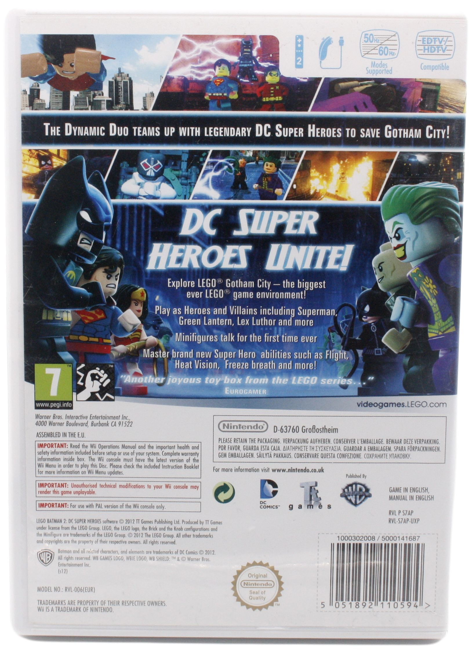 Lego Batman 2 : DC Super Heroes (Wii)