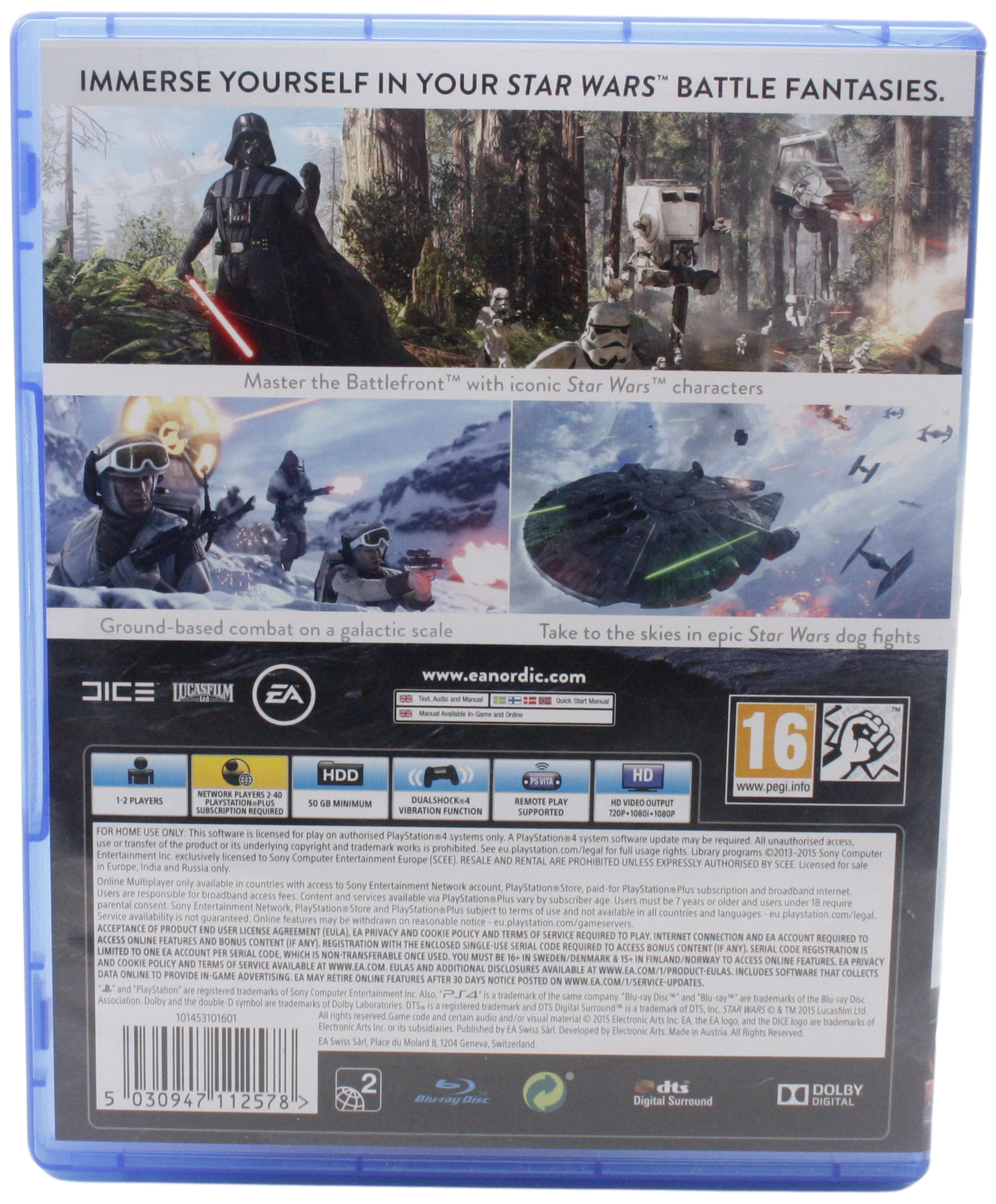 Star Wars : Battlefront (PS4)