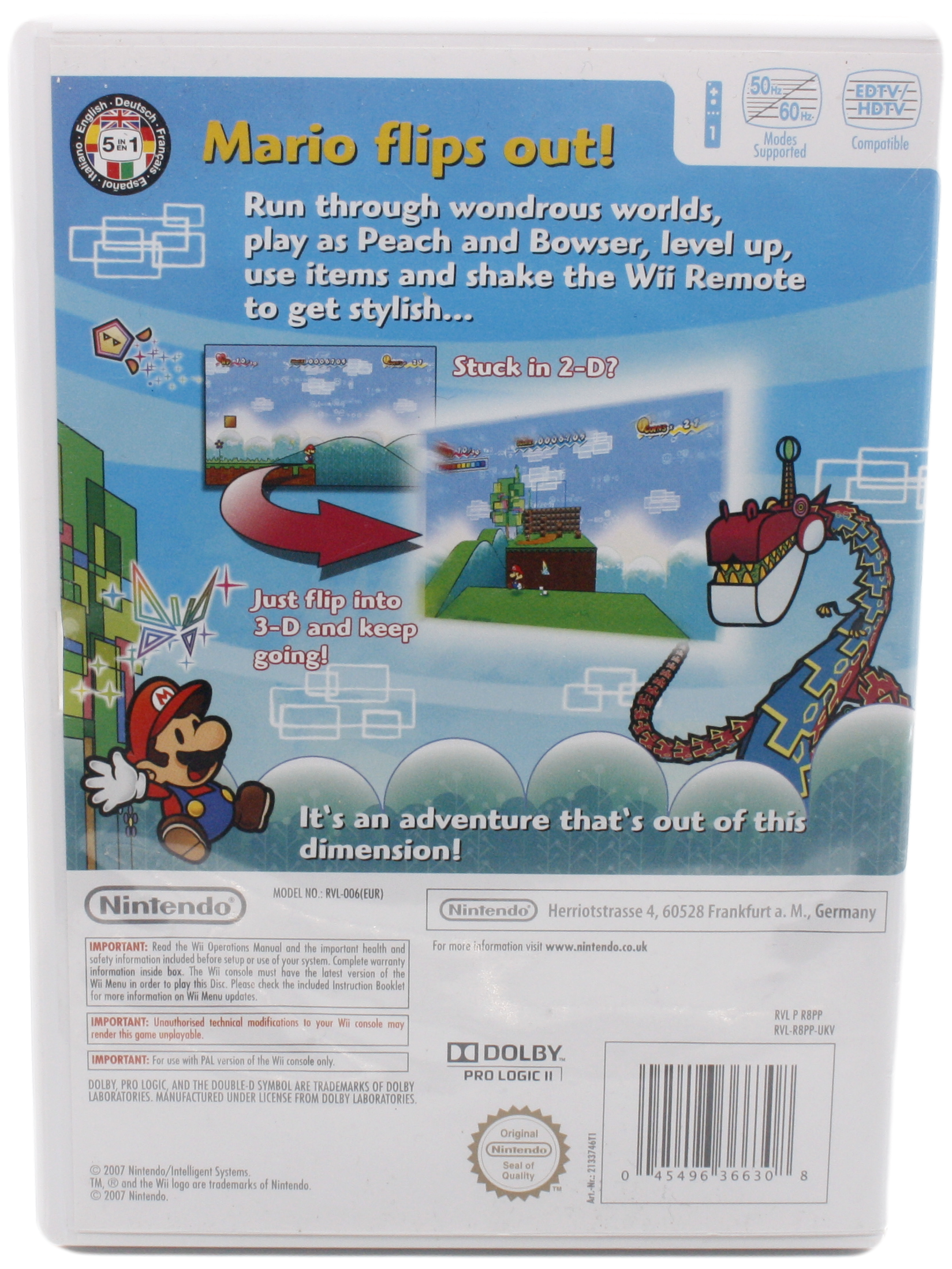 Super Paper Mario (Wii)
