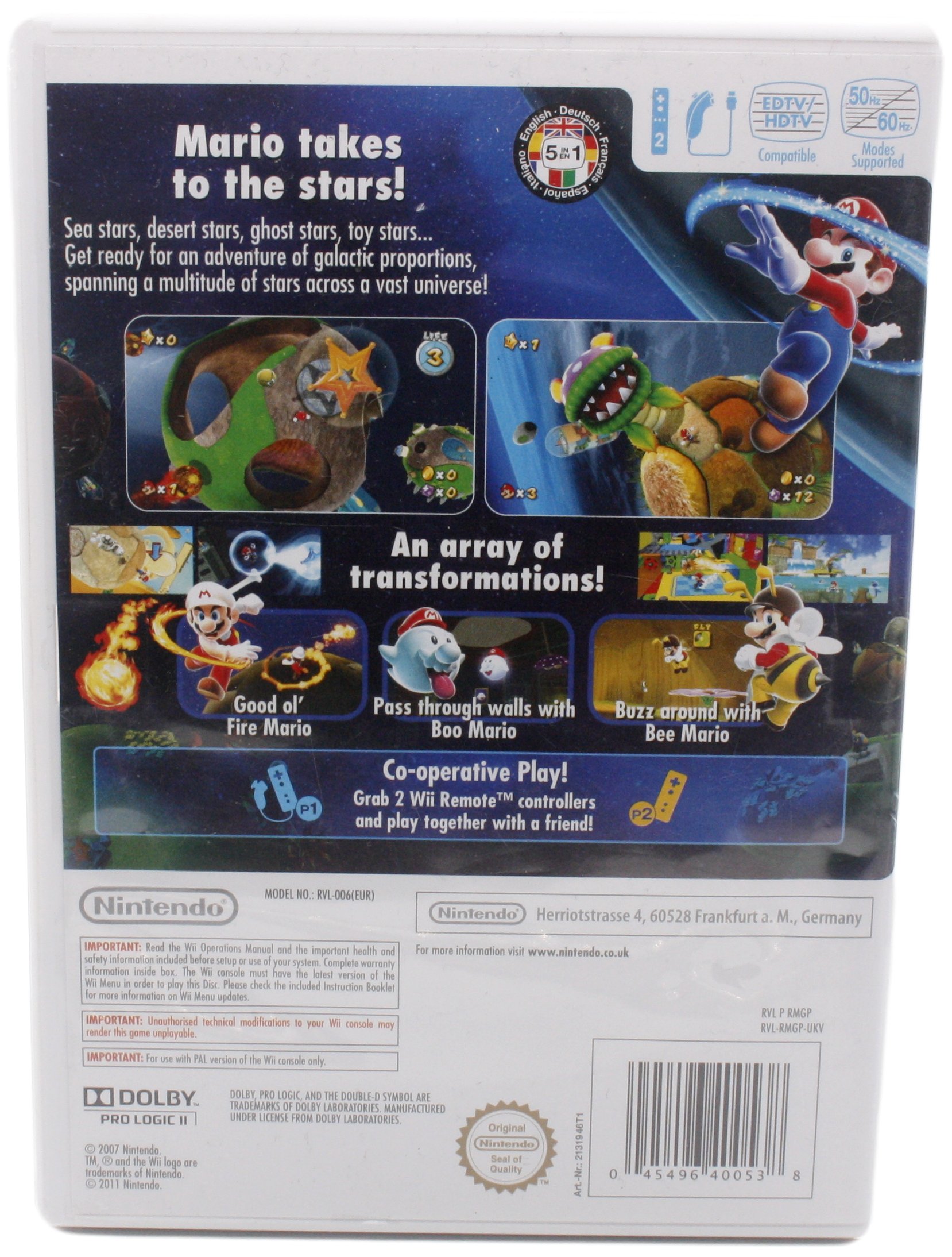 Super Mario Galaxy (Selects) (Wii)