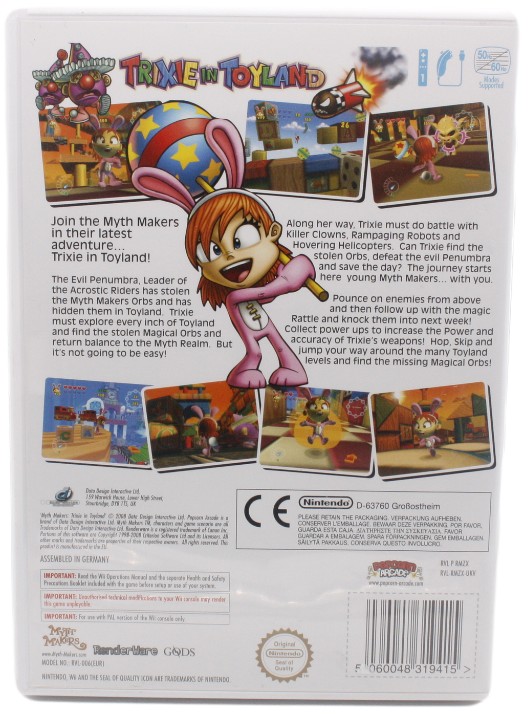 Myth Makers : Trixie in Toyland (Wii)