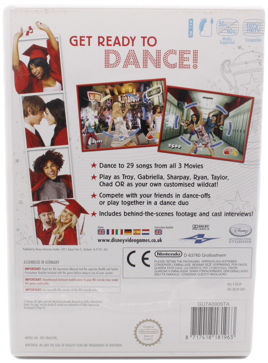 High School Musical 3 : Senior Year Dance (Wii)