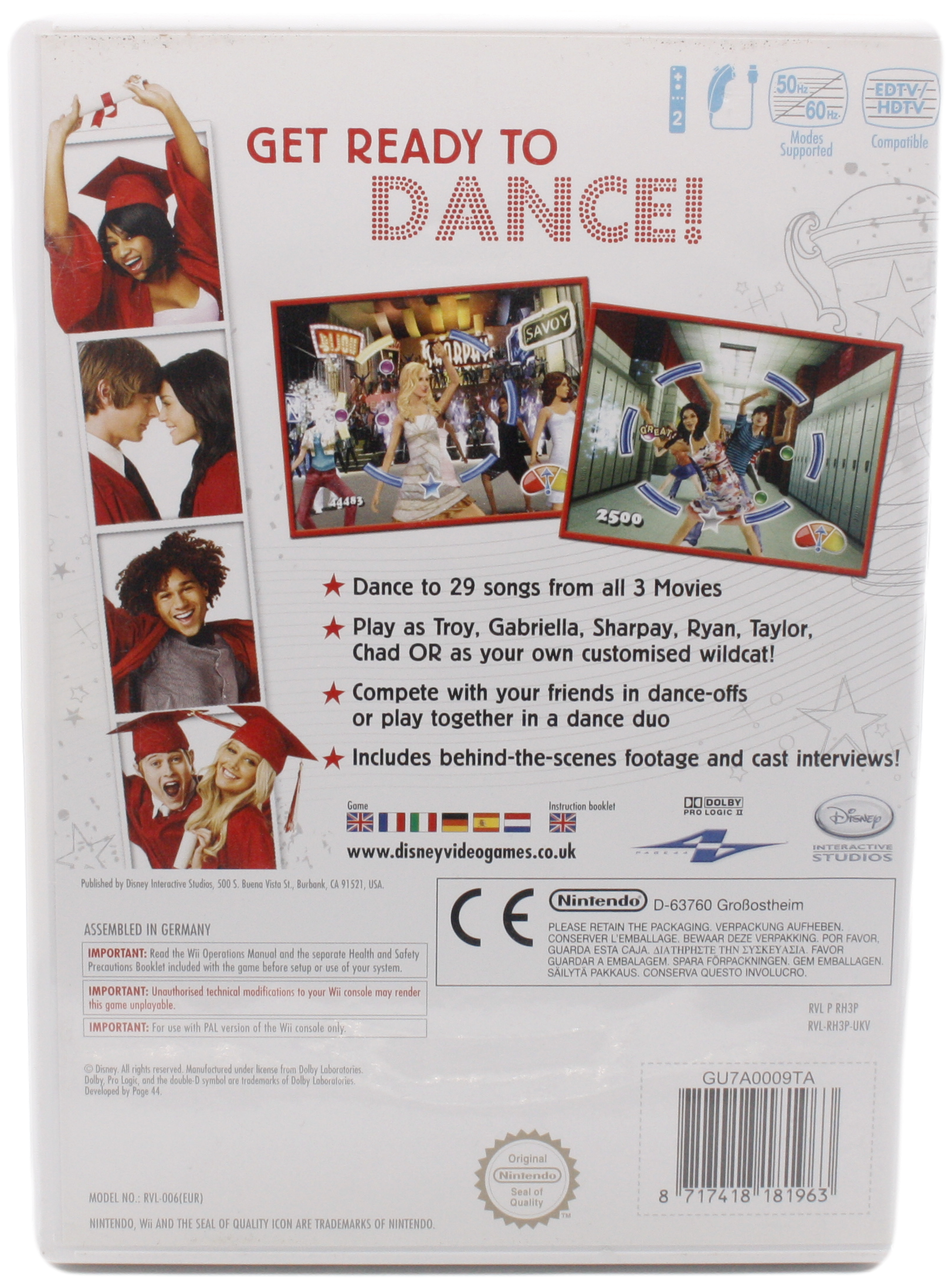 High School Musical 3 : Senior Year Dance (Wii)