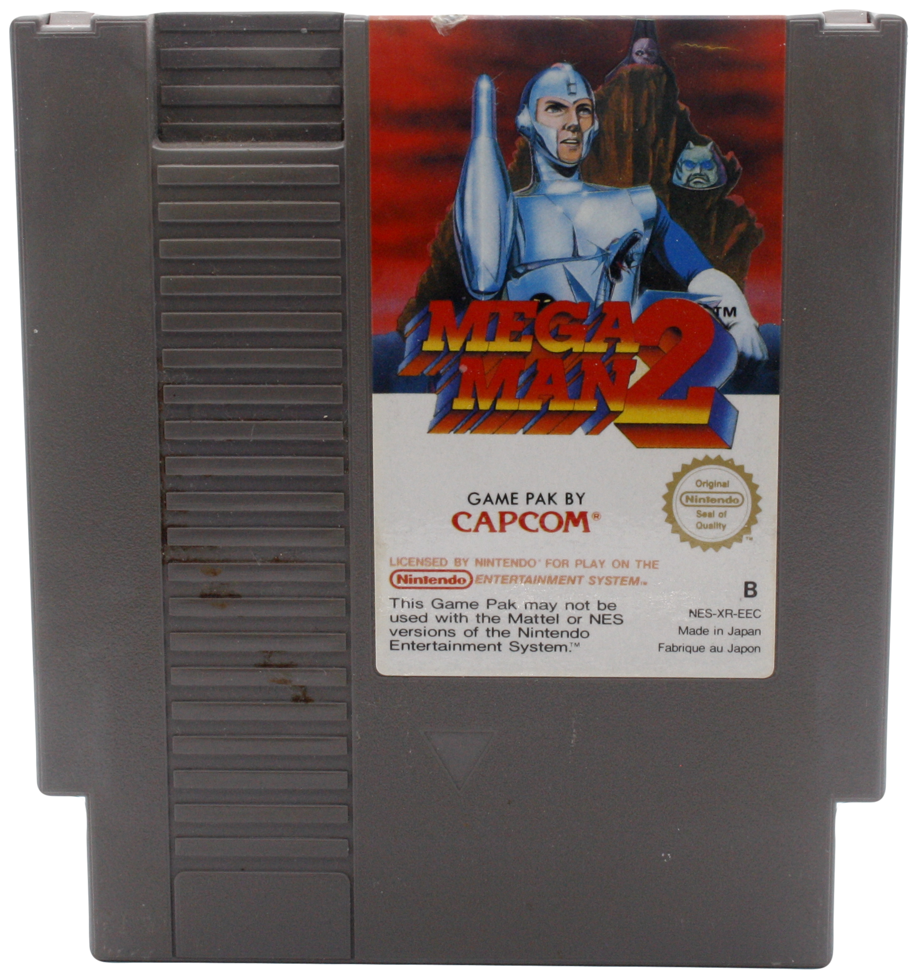 Mega Man 2 (Dårligt label) (EEC) (SCN) (NES)