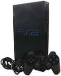 Playstation 2 Konsol (Sort) (Fat)