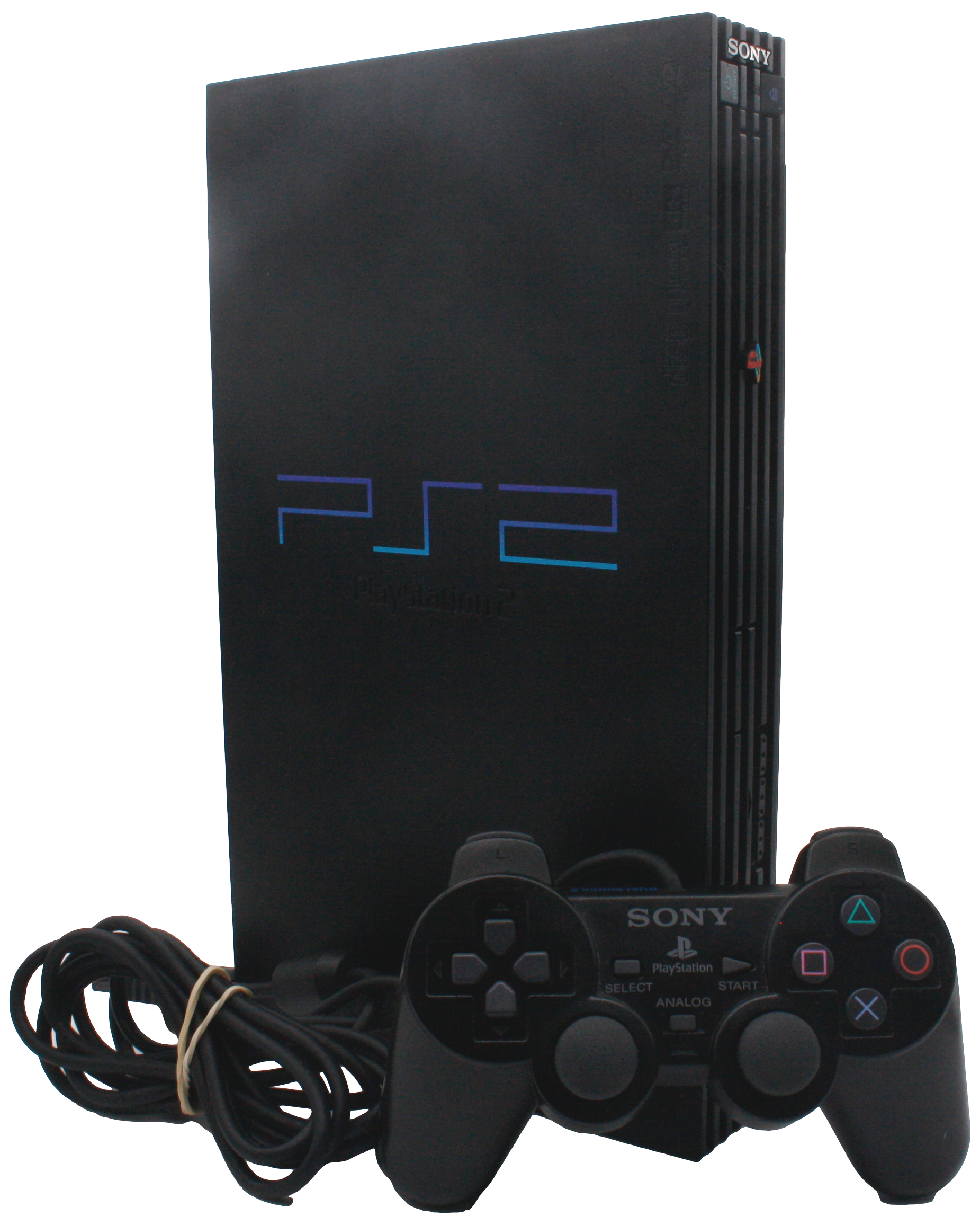 Playstation 2 Konsol (Sort) (Fat)