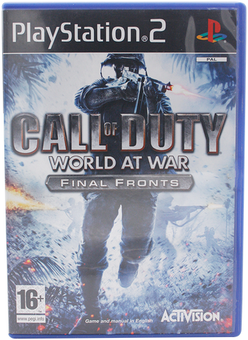 Call Of Duty World At War Final Fronts (PS2)